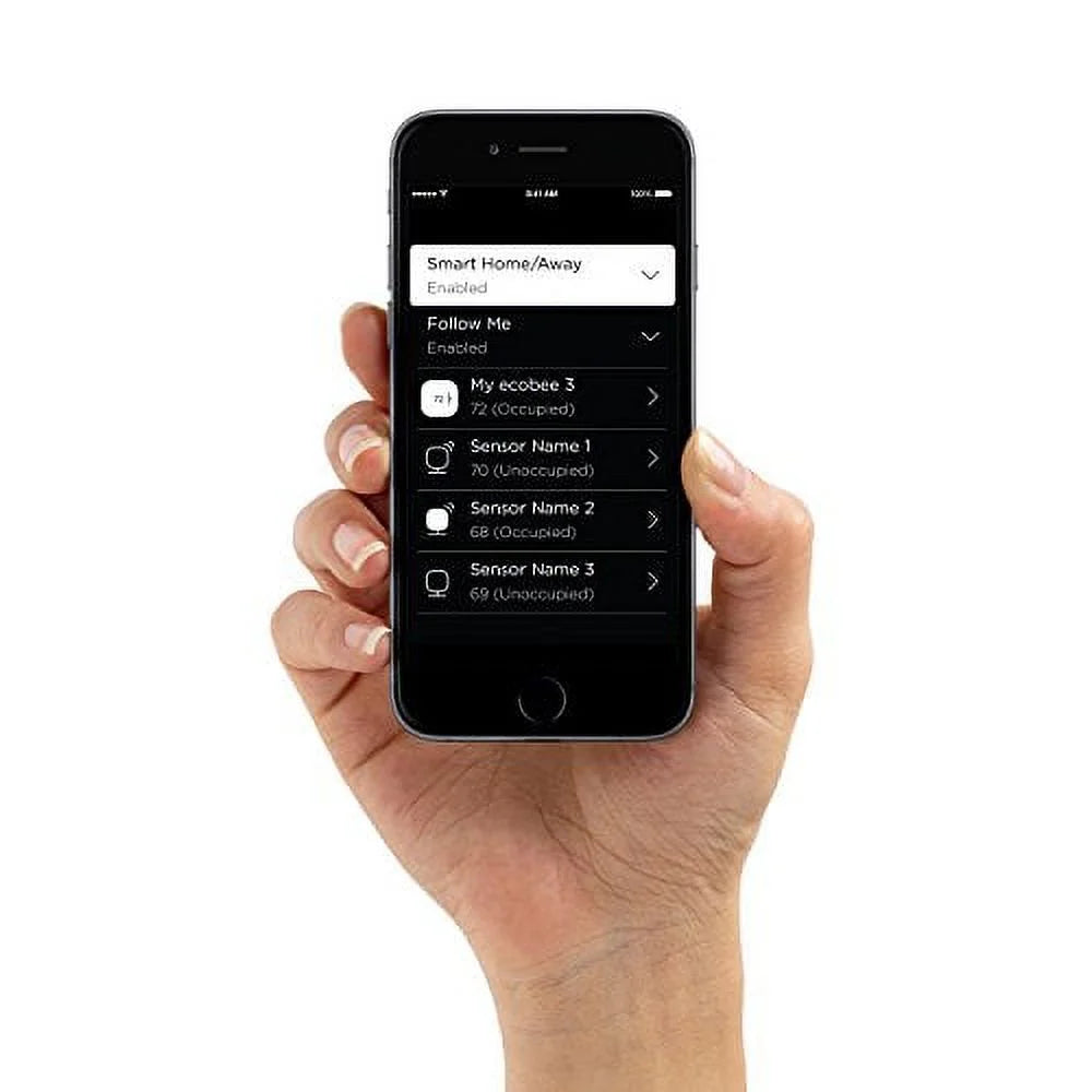 ecobee EB-STATE3LT-02 3 lite - 7 Day Programmable Smart Thermostat W/Touchscreen