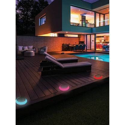 Smartpoint Smart Solar Outdoor White/Any Color Pathway Light with Removable Stake